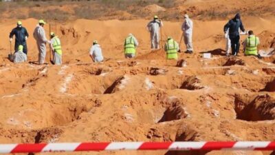 العثور على مقبرة جماعية على الحدود بين ليبيا وتونس