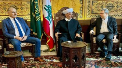 المفتي دريان استقبل وفد “اللقاء الديموقراطي”… بلال عبد الله: نحن حرصاء على الطائف ونطالب بوقف النار