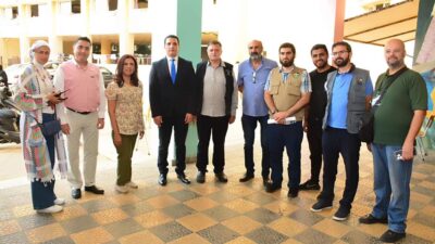 مطر يستكمل جولاته الميدانية على مراكز إيواء طرابلسية: لإيجاد حلول تُلبّي حاجة النازحين