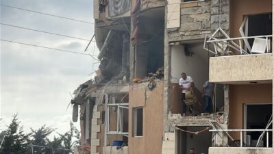 معلومات اولية عن استهداف صهيوني لمدخل برجا جهة جدرا والجية