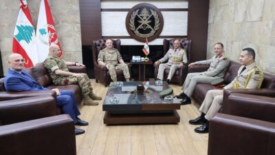 استقبالات العماد قائد الجيش