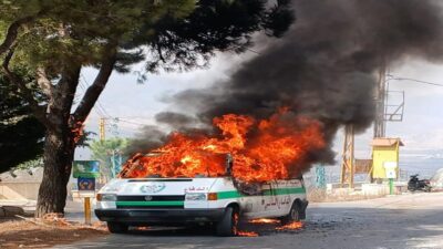 غارة تستهدف فريق لـ “الهيئة الصحية” في حناوية