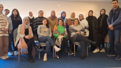 مشاركة مؤسسة معروف سعد الثقافية الاجتماعية الخيرية في ورشة تدريب للعاملين في الخطوط الأمامية