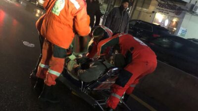 جريح اثر انزلاق دراجة نارية في صيدا