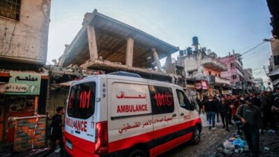 الهلال الأحمر الفلسطيني: إسرائيل تحاصر فرق الإسعاف في رفح