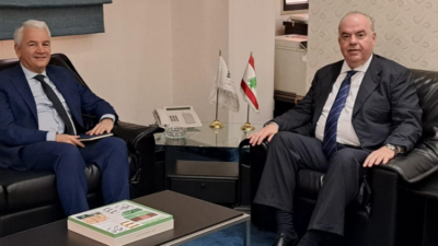 وزير الاتصالات عرض وسفير إيطاليا لسبل تفعيل القطاع