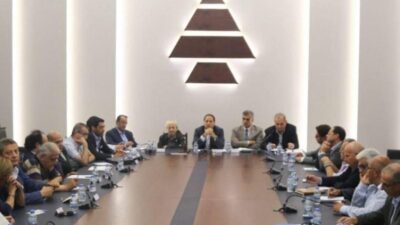 عقد المكتب السياسي لحزب الكتائب اللبنانية اجتماعه برئاسة رئيس الحزب النائب سامي الجميل