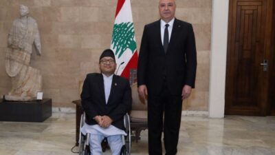 عون يتسلم أوراق اعتماد سفير جمهورية النيبال