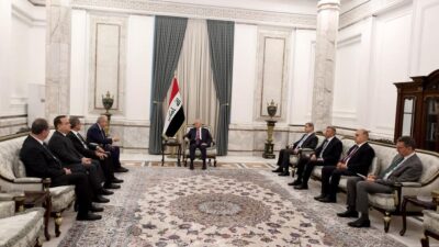 جابر وصدي مختتمان زيارتهما للعراق: 320 ألف طن من مساعدات القمح تصل قريباً لصالح وزارة الاقتصاد