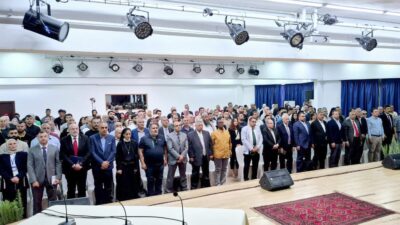 برعاية الجامعة العربية المفتوحة اتحاد النحالين العرب وثانوية السفير افتتحا  مؤتمر اليوم العالمي للنحل  " أثر التغيرات المناخية على تربية النحل: التحديات والحلول"