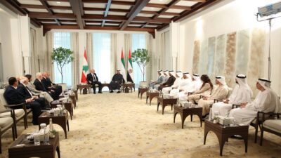 بعد القرار الإماراتي.. عون يشكر بن زايد