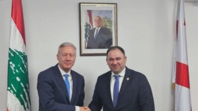 وزير الخارجية استقبل رئيس لجنة العلاقات الخارجية في برلمان جورجيا..وهذا ما بحثاه