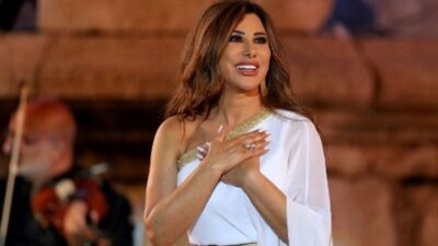 إطلالة نجوى كرم ورقصها في جبيل جذبت أنظار المعجبين