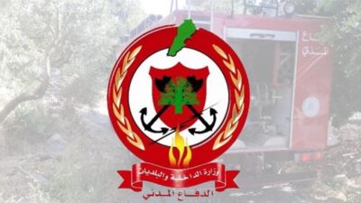 الدفاع المدني: 87 مهمة إسعاف وانقاذ خلال 24 ساعة