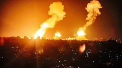 الجيش الإسرائيلي يقول إنّ طائراته أغارت على منطقة مجاورة للقصر الرئاسي في دمشق