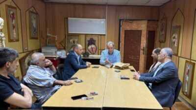 اجتماع لهيئة إدارة لجنة العاملين في جمعية الهلال الأحمر الفلسطيني