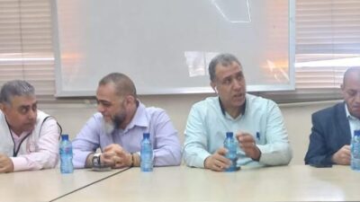 أبو العينين وحماد في زيارة لمستشفى الناصرة في البقاع لدعم مطالب الموظفين