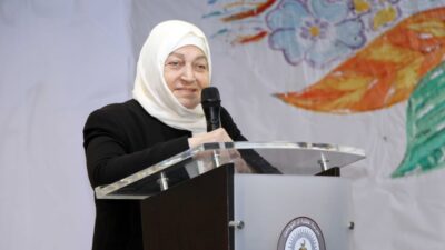 بهية الحريري التقت ناخبي المجلس البلدي للأطفال  في مدرستي عائشة أم المؤمنين ودوحة المقاصد  وباركت للفائزين في كل المدارس المشاركة