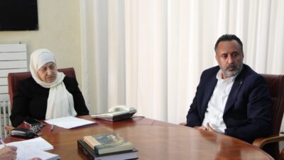 بهية الحريري استقبلت وفد جمعية أصدقاء زيرة وشاطىء صيدا