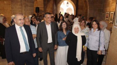 برعاية بهية الحريري وحضور رئيس الجامعة اللبنانية وعميد كلية الفنون