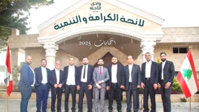 فوز لائحة الكرامة والتنمية في وادي النحلة قضاء طرابلس