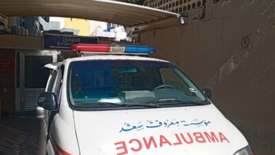 جريحة في حادث صدم في منطقة الفوار