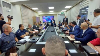 بدء انعقاد المجلس الأمن الفرعي في سرايا صيدا برئاسة الحجار