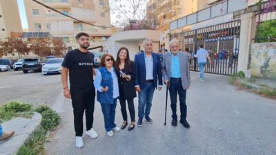 رئيس بلدية صيدا د. حازم بديع  والرئيس السابق المهندس محمد السعودي إقترعا صباح اليوم في صيدا:  الأجواء الإنتخابية في صيدا  جيدة ورائعة وراقية