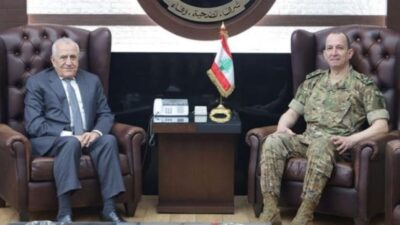 قائد الجيش بحث في الأوضاع العامة مع سليمان