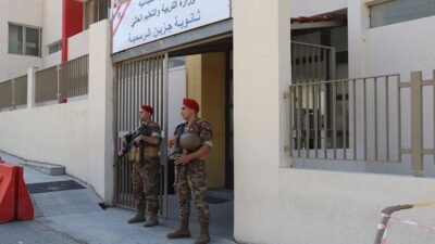 المباشرة بالتدابير الأمنية الاستثنائية المتَّخَذة لحفظ أمن عملية الانتخابات البلدية والاختيارية ضمن نطاق محافظتَي لبنان الجنوبي والنبطية