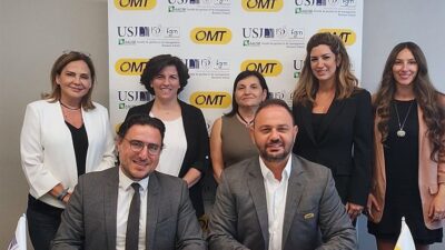 اتفاقية تعاون بين كليّة إدارة الأعمال في جامعة القديس يوسف في بيروت وOMT