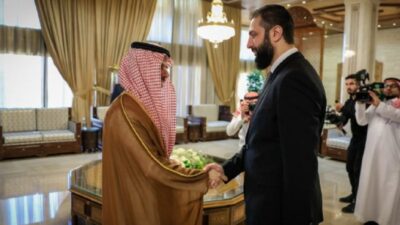 الرئيس السوري يستقبل وزير الخارجية السعودي في دمشق