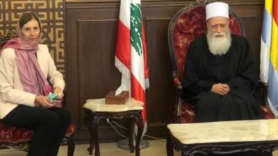 شيخ العقل التقى وزير الثقافة وقنصل مصر ووفدا عسكريا ايطالياً وزوّارا