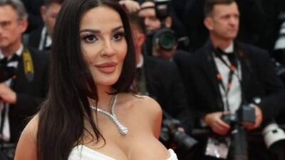 نادين نسيب نجيم تخطف الاضواء باطلالتها في مهرجان كان السينمائي