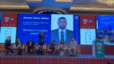 الدكتور أمير أبو عديلة اول لبناني يفوز بجائزة القائد الشاب في النظم الصحية لعام 2025 من الوكالة الدولية لمكافحة العمى (IAPB)