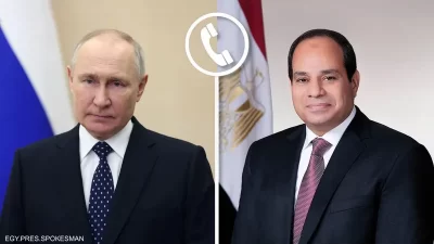 الرئاسة المصرية تكشف تفاصيل مباحثات السيسي وبوتين