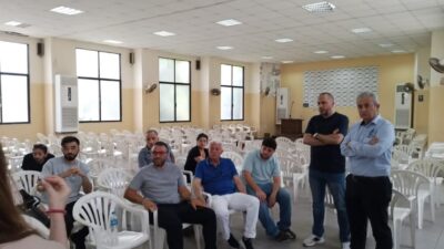18-6-2025  رئيس بلدية صيدا المهندس مصطفى حجازي نوّه  بجهود المشرفين في إتحاد "حارتنا"  الإنمائي لمنطقة التعمير