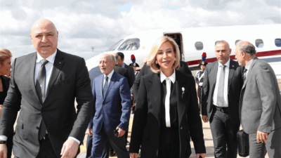 الرئيس عون واللبنانية الأولى غادرا الى روما... ولقاء مع البابا لاون غدا