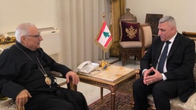 العبسي التقى شقير وعرض معه للمستجدات الامنية والسياسية الاخيرة في البلاد