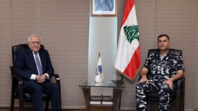 اللواء عبد الله استقبل الرئيس سليمان وقائد الجيش والفرزلي مهنئين بعيد قوى الامن