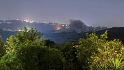 سلسلة غارات يشنها الطيران ألحربي الاسرائيلي استهدفت وادي الزغارين في المنطقة الواقعة بين سجد والريحان في قضاء جزين و غارة على بلدة تبنا في قضاء صيدا  وسمعت اصداؤها إلى مدينة صيدا