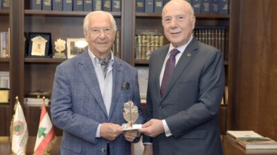 لبنان من غرفة طرابلس الكبرى يكرّم "مهندس الريادة الزراعية" المهندس روفائيل دبّانه تقديراً لمسيرته الريادية
