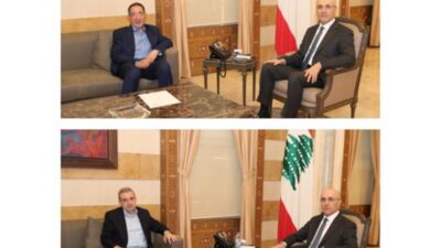 وزير الداخلية عرض مع أبو فاعور والحاج حسن شؤونا إنمائية