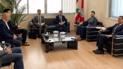 تيمور جنبلاط استقبل سفير الصين في زيارة وداعية