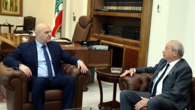 عون يستقبل ساويرس: بحث في الواقع الاقتصادي ومسار الإصلاحات