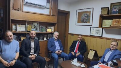 النائب البزري يبحث مع وفد من الأمن العام سبل تعزيز الأمن في صيدا ومحيطها